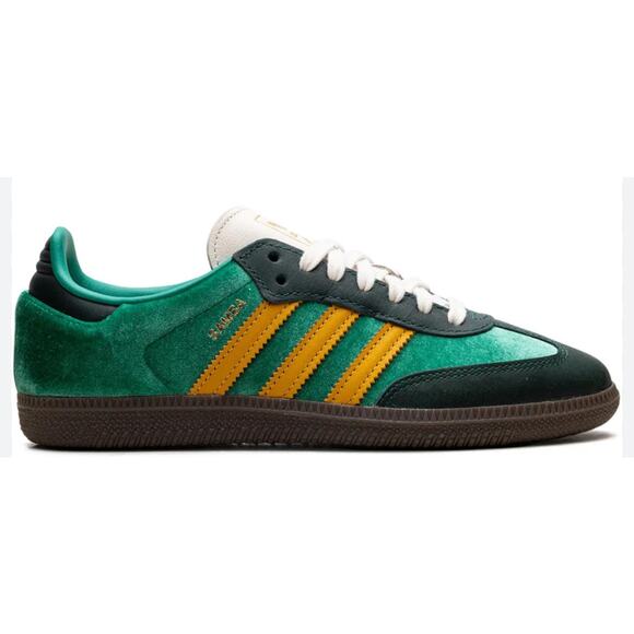 NEW ADIDAS ORIGINALS Samba OG JI2681 Velvet Women's Size 8 - Picture 1 of 6